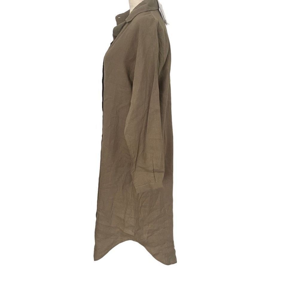 NEW NWT Neu Nomads Shirt Dress Size M/L Sustainable Non Toxic Tencel, M23 - Picture 2 of 12